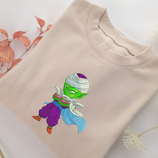 Chibi Piccolo Embroidery, Disneyland Embroidered Sweatshirt, Movie Disney Inspired, Best Gifts Idea For Him Her