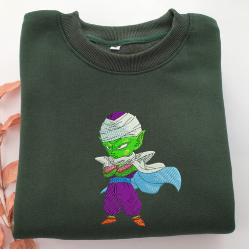 Chibi Piccolo Embroidery, Disneyland Embroidered Sweatshirt, Movie Disney Inspired, Best Gifts Idea For Him Her - Image 3