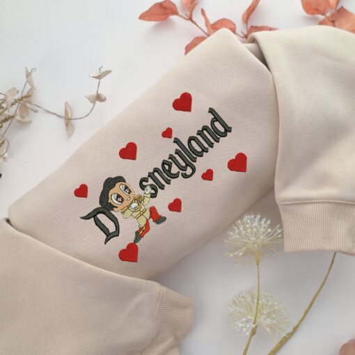 Chibi Prince Charming Disneyland Embroidery, Disneyland Embroidered Sweatshirt, Movie Disney Inspired, Best Gifts Idea For Him Her