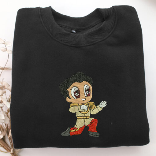 Chibi Prince Charming Embroidery, Disneyland Embroidered Sweatshirt, Movie Disney Inspired, Best Gifts Idea For Him Her - Image 5