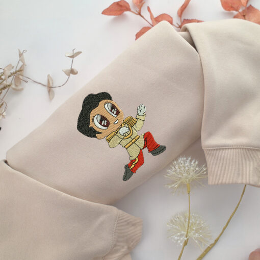 Chibi Prince Charming Embroidery, Disneyland Embroidered Sweatshirt, Movie Disney Inspired, Best Gifts Idea For Him Her