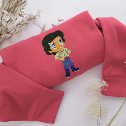 Chibi Prince Eric v2 Embroidery, Disneyland Embroidered Sweatshirt, Movie Disney Inspired, Best Gifts Idea For Him Her - Image 4