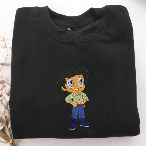 Chibi Prince Eric v2 Embroidery, Disneyland Embroidered Sweatshirt, Movie Disney Inspired, Best Gifts Idea For Him Her - Image 5