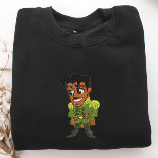 Chibi Prince Naveen Embroidery, Disneyland Embroidered Sweatshirt, Movie Disney Inspired, Best Gifts Idea For Him Her - Image 5