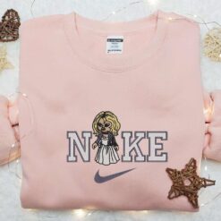 Chibi Tiffany x Nike Embroidered Sweatshirt Horror Movie Embroidered Shirt The Best Halloween Gift