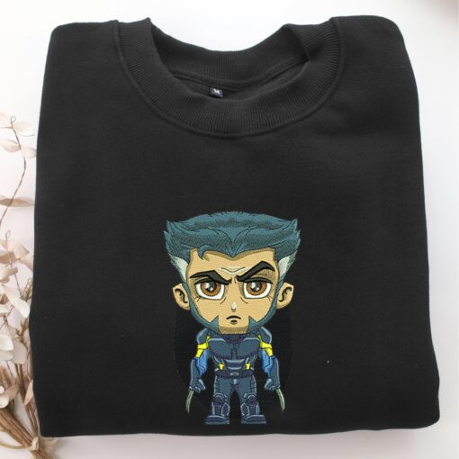 Chibi X Man Embroidery, Disneyland Embroidered Sweatshirt, Movie Disney Inspired, Best Gifts Idea For Him Her - Image 5