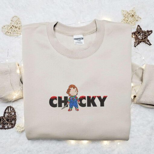 Chucky Horror Movie Halloween Embroidered Shirt Best Halloween Gifts Ideas