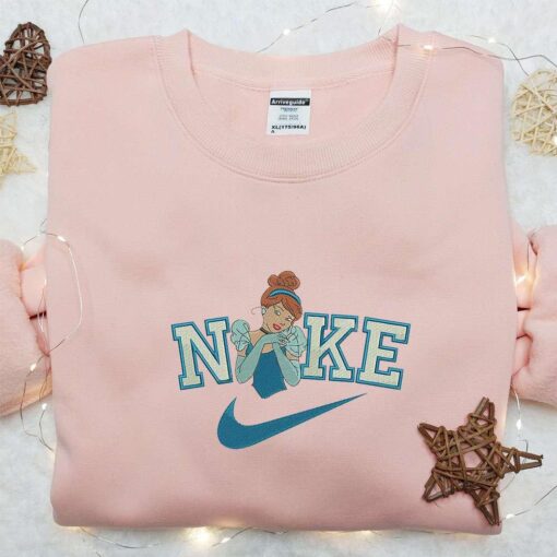 Cinderella Disney Characters Embroidered Shirt Best Gift Idea For Family