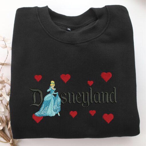 Cinderella Disneyland Embroidery, Disneyland Embroidered Sweatshirt, Movie Disney Inspired, Best Gifts Idea For Him Her - Image 5