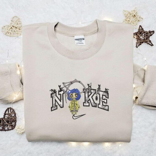 Coraline Halloween Embroidered Shirt Best Halloween Gifts Ideas