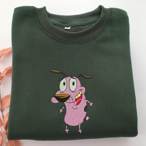 Courage Embroidery, Disneyland Embroidered Sweatshirt, Movie Disney Inspired, Best Gifts Idea For Him Her - Image 3