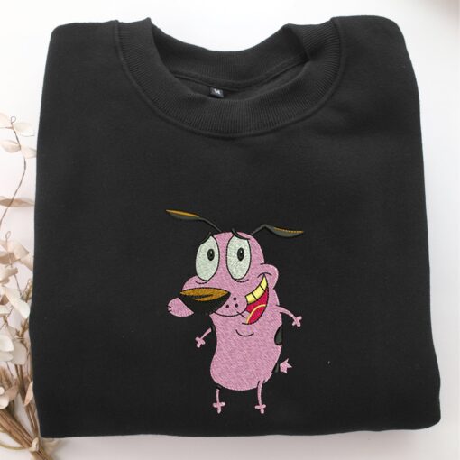 Courage Embroidery, Disneyland Embroidered Sweatshirt, Movie Disney Inspired, Best Gifts Idea For Him Her - Image 5