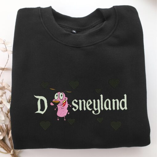 Courage v2 Disneyland Embroidery, Disneyland Embroidered Sweatshirt, Movie Disney Inspired, Best Gifts Idea For Him Her - Image 5
