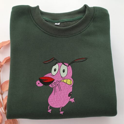 Courage v2 Embroidery, Disneyland Embroidered Sweatshirt, Movie Disney Inspired, Best Gifts Idea For Him Her - Image 3