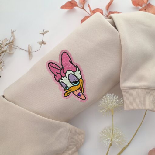 Daisy Duck Nike Embroidered Sweatshirt, Nike Movie Inspired, Best Gifts Idea For Him Her