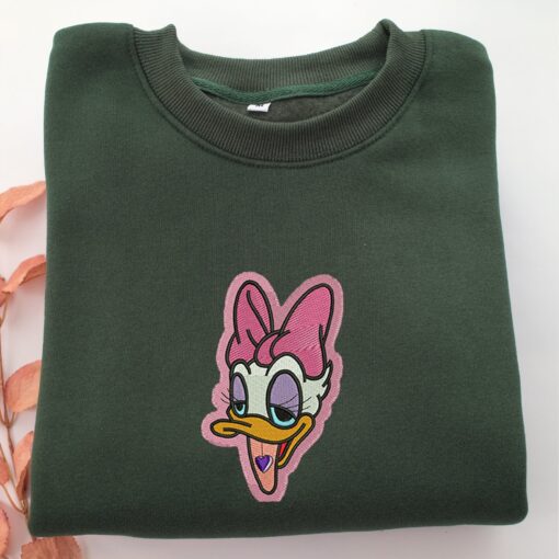 Daisy Duck Nike Embroidered Sweatshirt, Nike Movie Inspired, Best Gifts Idea For Him Her - Image 3