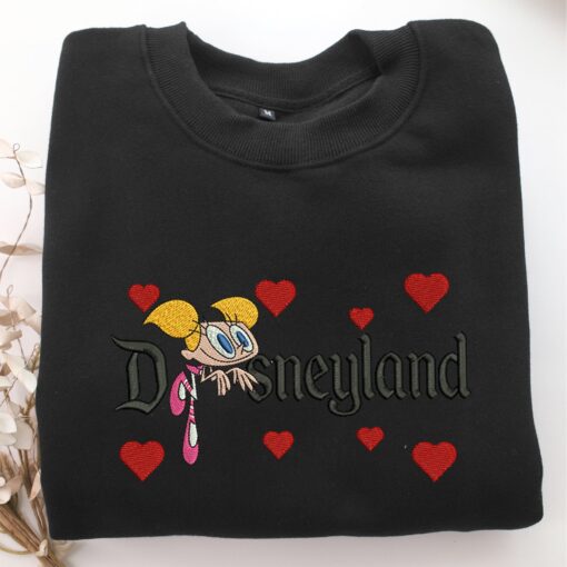 Dee Dee Disneyland Embroidery, Disneyland Embroidered Sweatshirt, Movie Disney Inspired, Best Gifts Idea For Him Her - Image 5