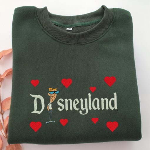 Dexter Dad Disneyland Embroidery, Disneyland Embroidered Sweatshirt, Movie Disney Inspired, Best Gifts Idea For Him Her - Image 3