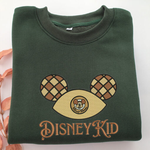 Disney Kid Embroidery, Disneyland Embroidered Sweatshirt, Movie Disney Inspired, Best Gifts Idea For Him Her - Image 3