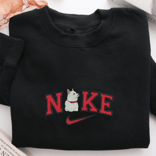 Dog Nike Nike Embroidered Sweatshirt, Nike Movie Inspired, Best Gifts Idea For Him Her - Image 2
