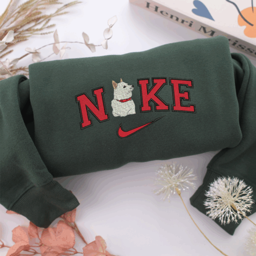 Dog Nike Nike Embroidered Sweatshirt, Nike Movie Inspired, Best Gifts Idea For Him Her - Image 3