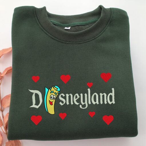 Dora Map Disneyland Embroidery, Disneyland Embroidered Sweatshirt, Movie Disney Inspired, Best Gifts Idea For Him Her - Image 3