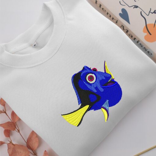 Dory Nike Embroidered Sweatshirt, Nike Movie Inspired, Best Gifts Idea For Him Her - Image 2