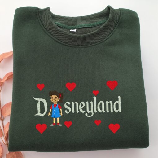 Dragon Tales Emma Disneyland Embroidery, Disneyland Embroidered Sweatshirt, Movie Disney Inspired, Best Gifts Idea For Him Her - Image 3
