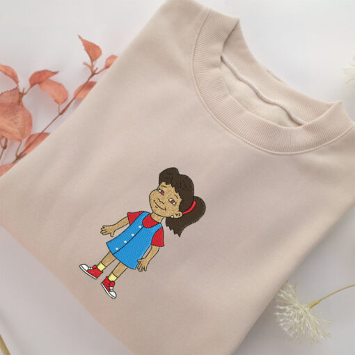 Dragon Tales Emma Embroidery, Disneyland Embroidered Sweatshirt, Movie Disney Inspired, Best Gifts Idea For Him Her