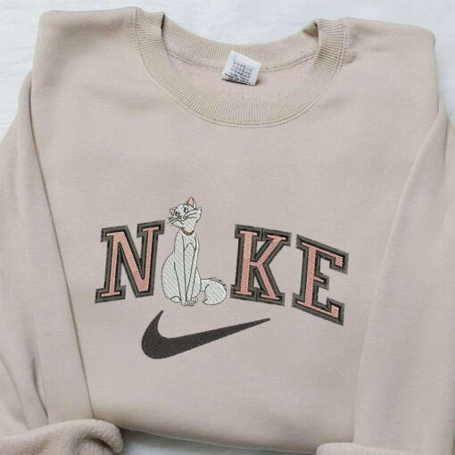 Duchees x Nike Embroidered Shirt Animal Embroidered Shirt Custom Nike Embroidered Shirt