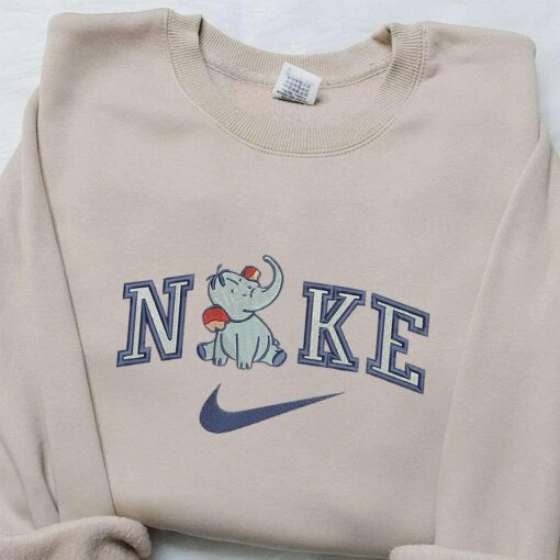 Dumbo Sit x Nike Embroidered Shirt Dumbo Embroidered Shirt Custom Nike Embroidered Shirt