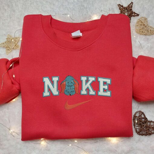 Dumbo x Nike Embroidered Shirt Custom Nike Embroidered Shirt Dumbo Embroidered Shirt