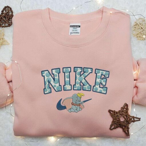 Dumbo x Nike Embroidered Shirt Dumbo Embroidered Shirt Custom Nike Embroidered Shirt