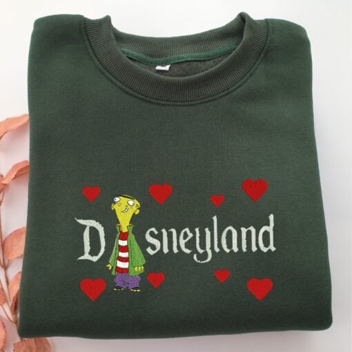 Ed Disneyland Embroidery, Disneyland Embroidered Sweatshirt, Movie Disney Inspired, Best Gifts Idea For Him Her - Image 3