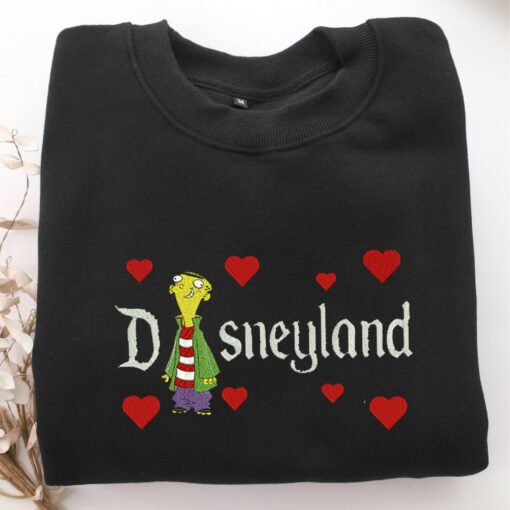 Ed Disneyland Embroidery, Disneyland Embroidered Sweatshirt, Movie Disney Inspired, Best Gifts Idea For Him Her - Image 5