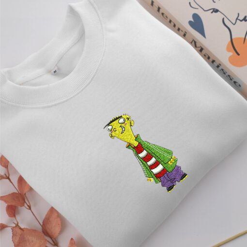 Ed Embroidery, Disneyland Embroidered Sweatshirt, Movie Disney Inspired, Best Gifts Idea For Him Her - Image 2