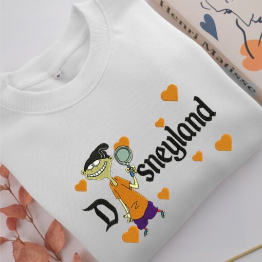 Edd Disneyland Embroidery, Disneyland Embroidered Sweatshirt, Movie Disney Inspired, Best Gifts Idea For Him Her - Image 2