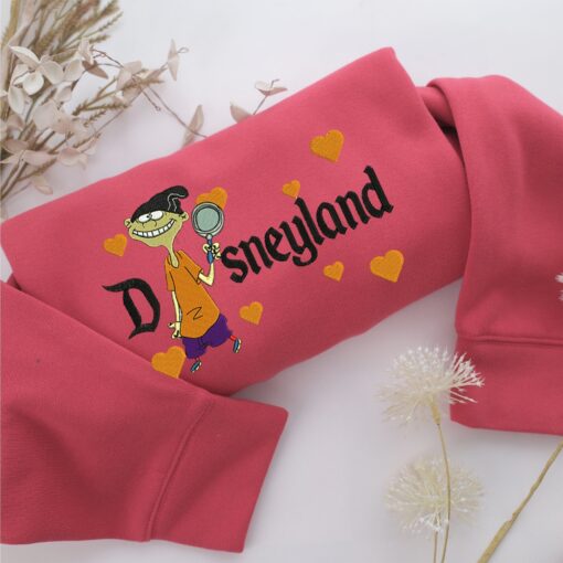 Edd Disneyland Embroidery, Disneyland Embroidered Sweatshirt, Movie Disney Inspired, Best Gifts Idea For Him Her - Image 4