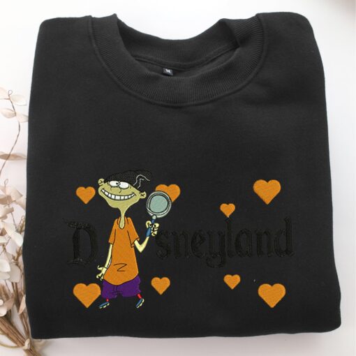 Edd Disneyland Embroidery, Disneyland Embroidered Sweatshirt, Movie Disney Inspired, Best Gifts Idea For Him Her - Image 5