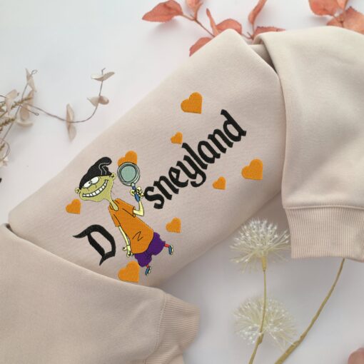 Edd Disneyland Embroidery, Disneyland Embroidered Sweatshirt, Movie Disney Inspired, Best Gifts Idea For Him Her