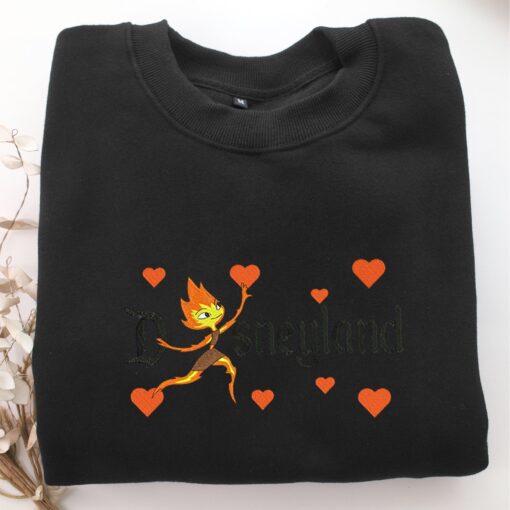 Ember Lumen Disneyland Embroidery, Disneyland Embroidered Sweatshirt, Movie Disney Inspired, Best Gifts Idea For Him Her - Image 5
