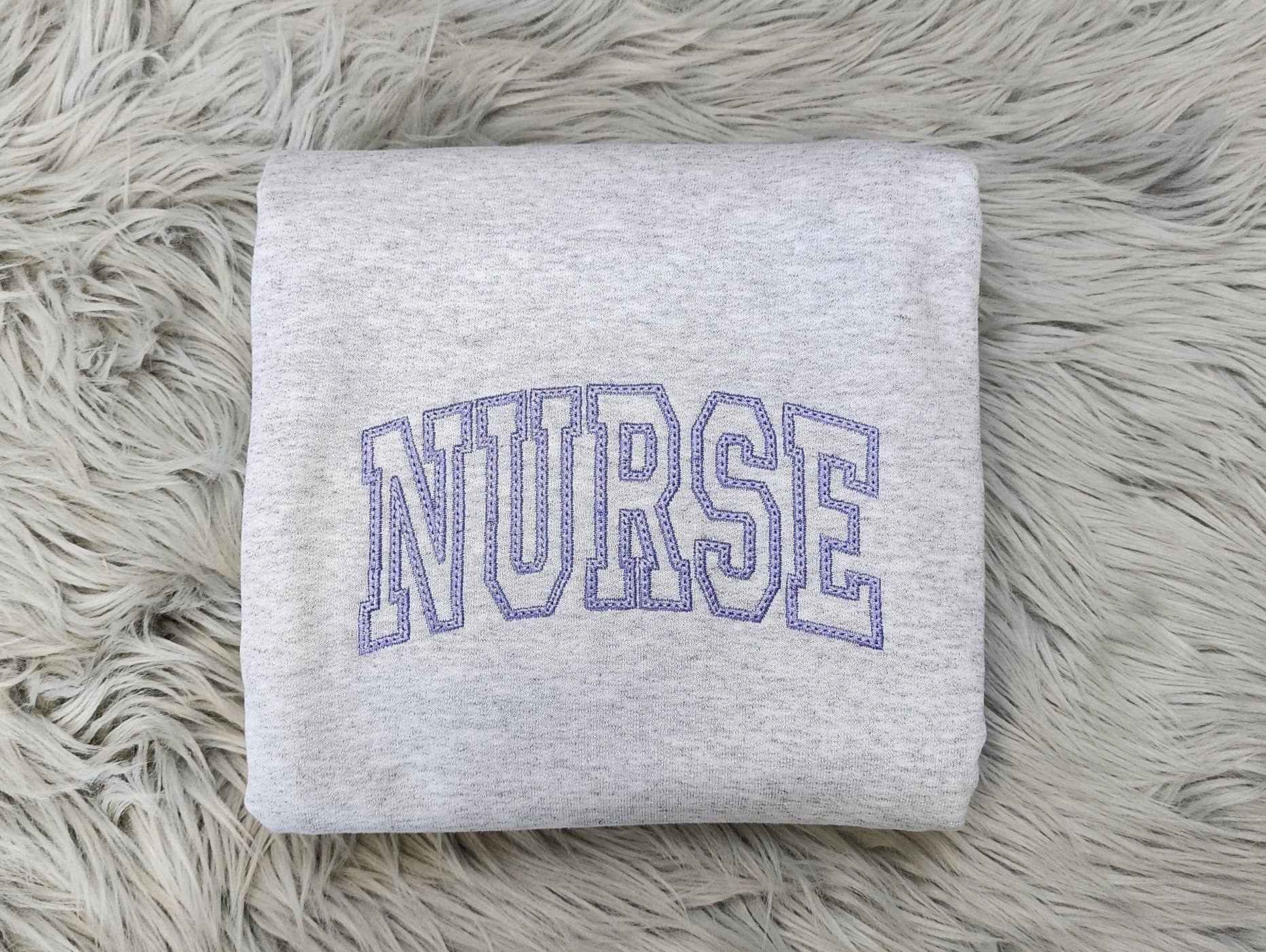 Embroidered Nurse Shirt - Gift For Nurse - Best Nurse Unisex T-Shirt Crewneck - Sweatshirt  or Hoodie