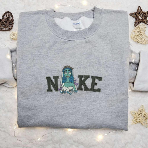 Emily x Nike Movie Embroidered Sweatshirt Halloween Embroidered Shirt Best Halloween Gift Ideas for Family