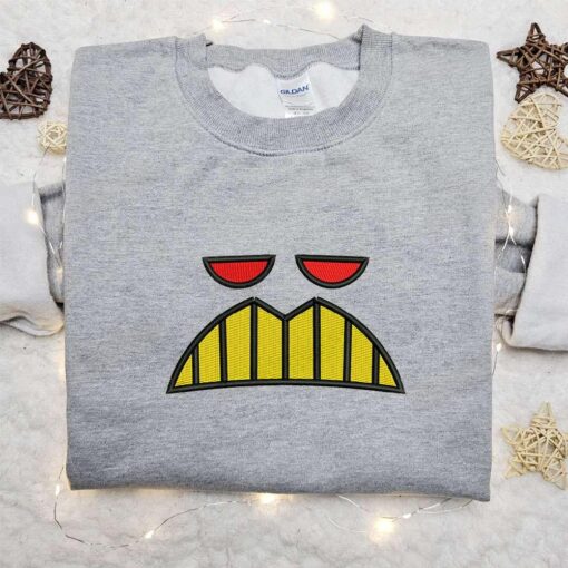 Emperor Zurg Face Embroidered Sweatshirt Disney Toy Story Embroidered Hoodie Cartoon Embroidered Shirt