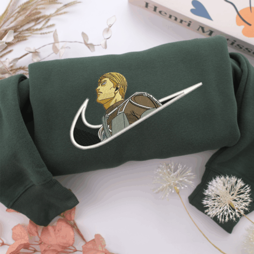 Erwin Smith Swoosh Nike Embroidered Sweatshirt, Nike Movie Inspired, Best Gifts Idea For Him Her - Image 3