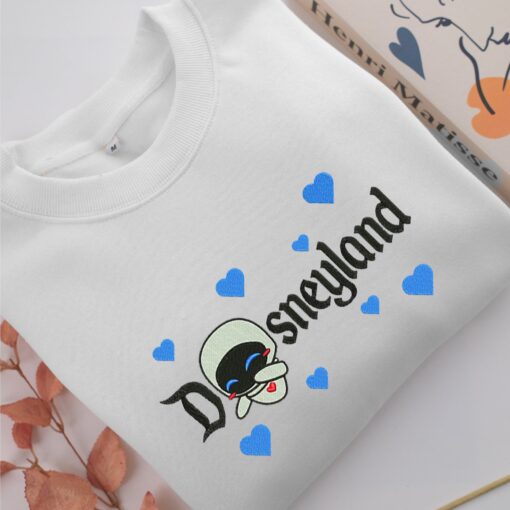 Eva Disneyland Embroidery, Disneyland Embroidered Sweatshirt, Movie Disney Inspired, Best Gifts Idea For Him Her - Image 2
