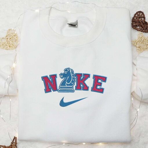 Fairleigh Dickinson Knights x Nike Embroidered Shirt NCAA Sports Embroidered Hoodie Best Gift Idea 1