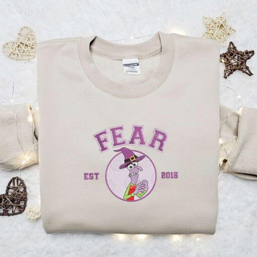 Fear Inside Out Circle Team Halloween Embroidered Shirt Best Halloween Gifts Ideas