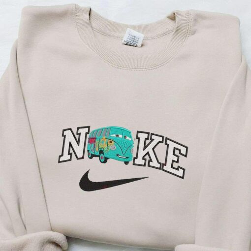Fillmore x Nike Cartoon Embroidered Sweatshirt Disney Characters Embroidered Shirt Best Gift Ideas for Family