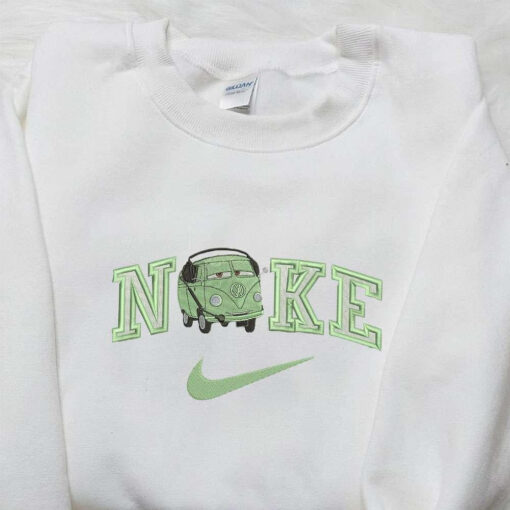 Fillmore x Nike Embroidered Sweatshirt Car Disney Embroidered Shirt Nike Inspired Embroidered Shirt
